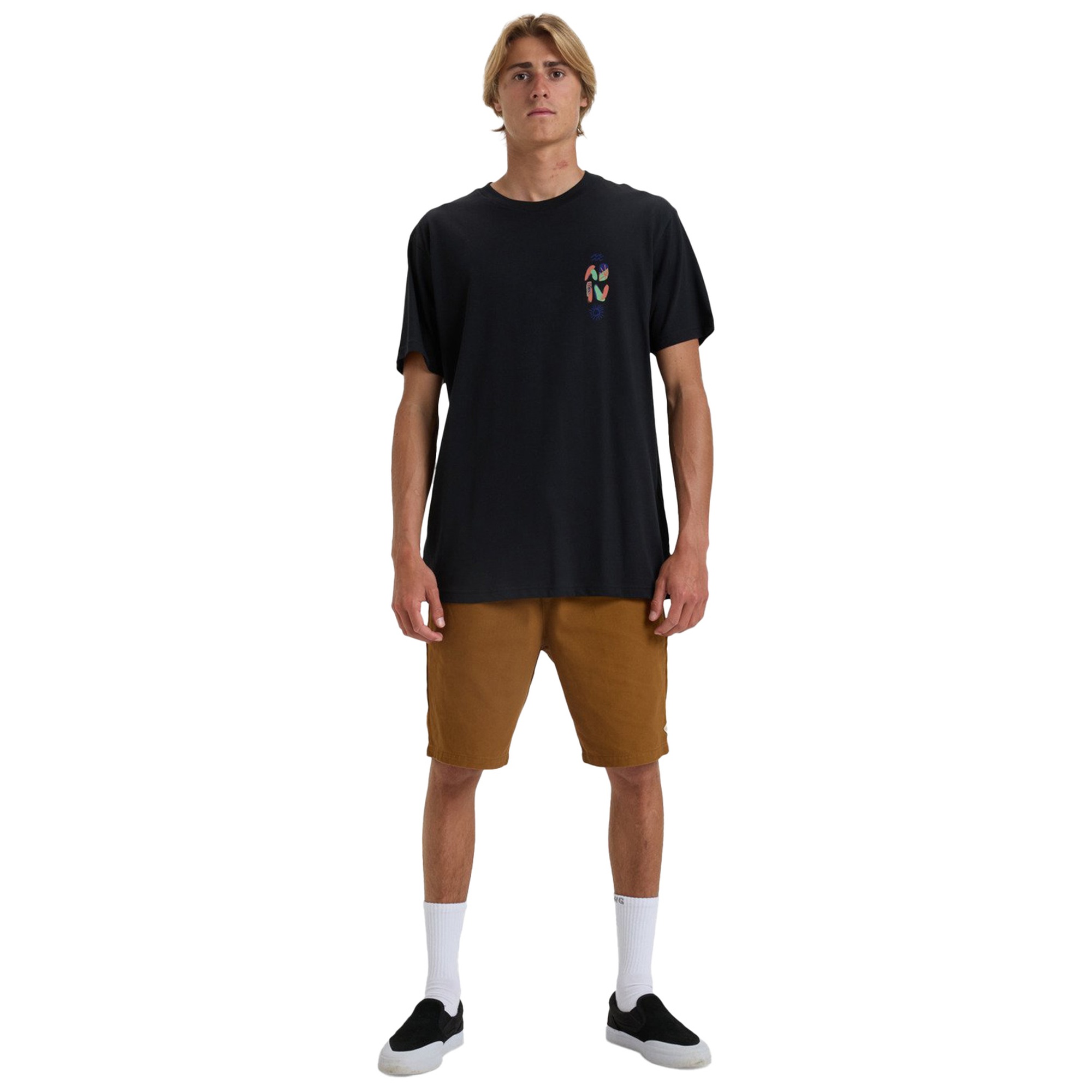 Billabong Abstract Trip Ss Erkek Siyah Tişört