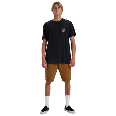  Billabong Abstract Trip Ss Erkek Siyah Tişört