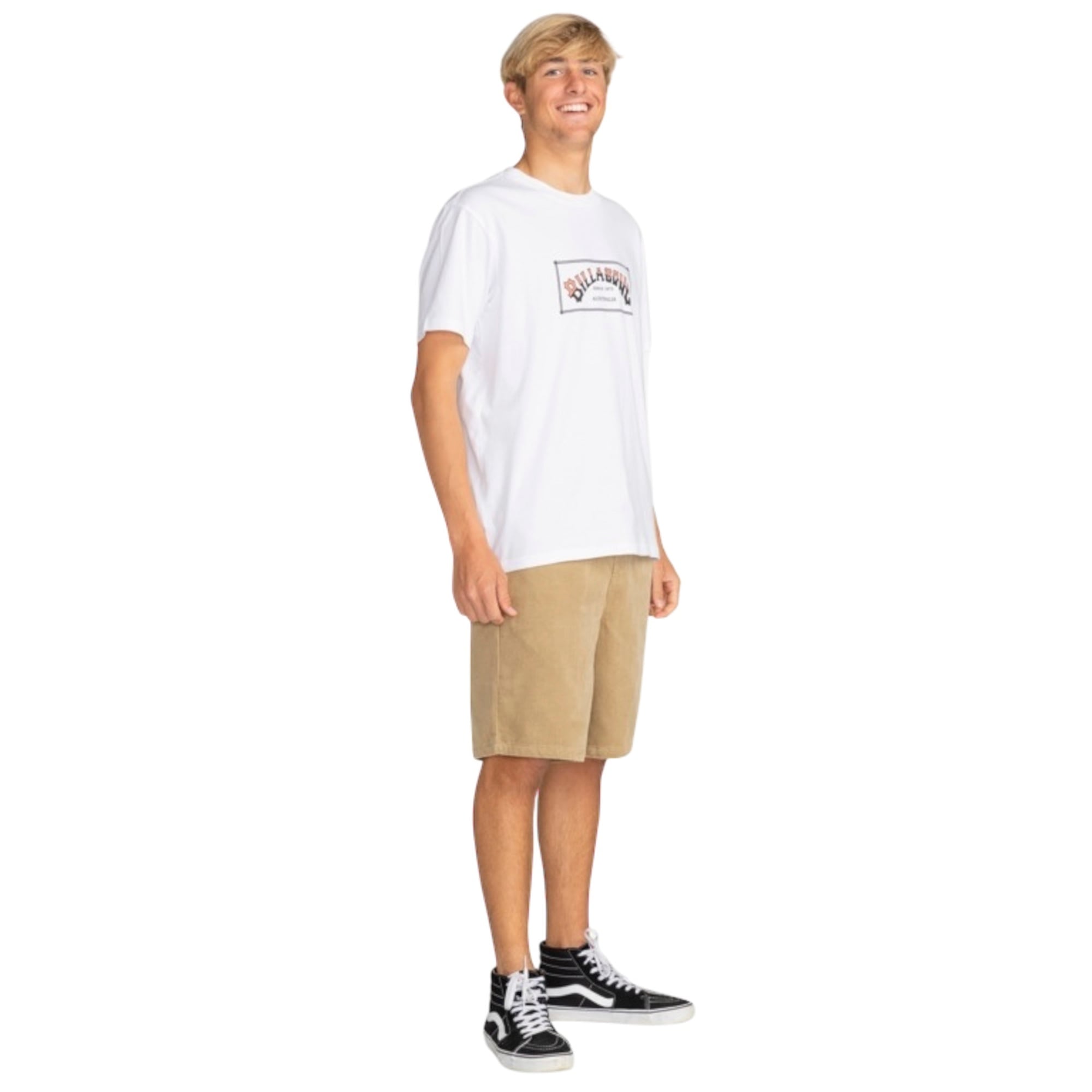 Billabong Arch Ss Erkek Beyaz Tişört