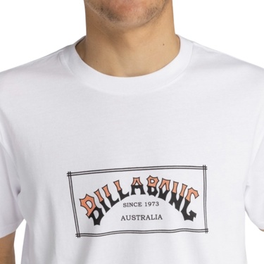  Billabong Arch Ss Erkek Beyaz Tişört