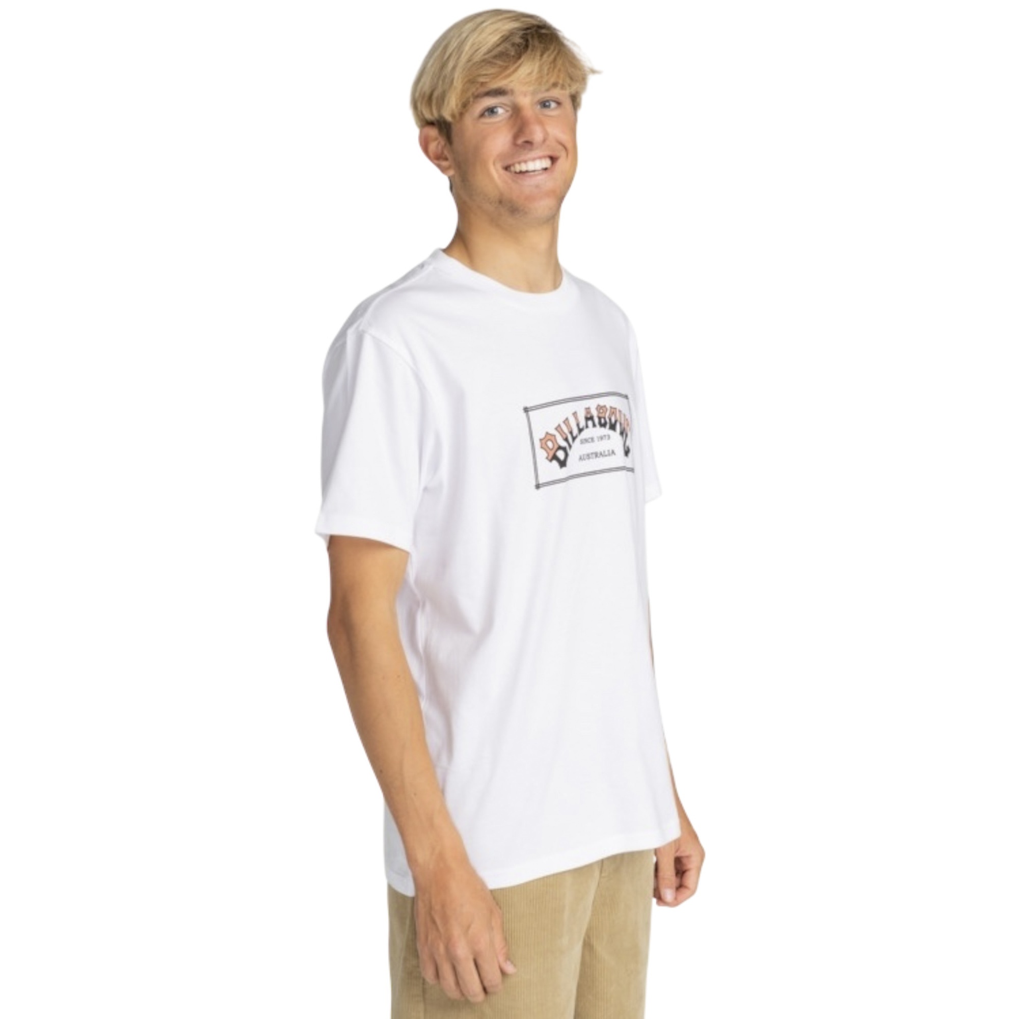 Billabong Arch Ss Erkek Beyaz Tişört
