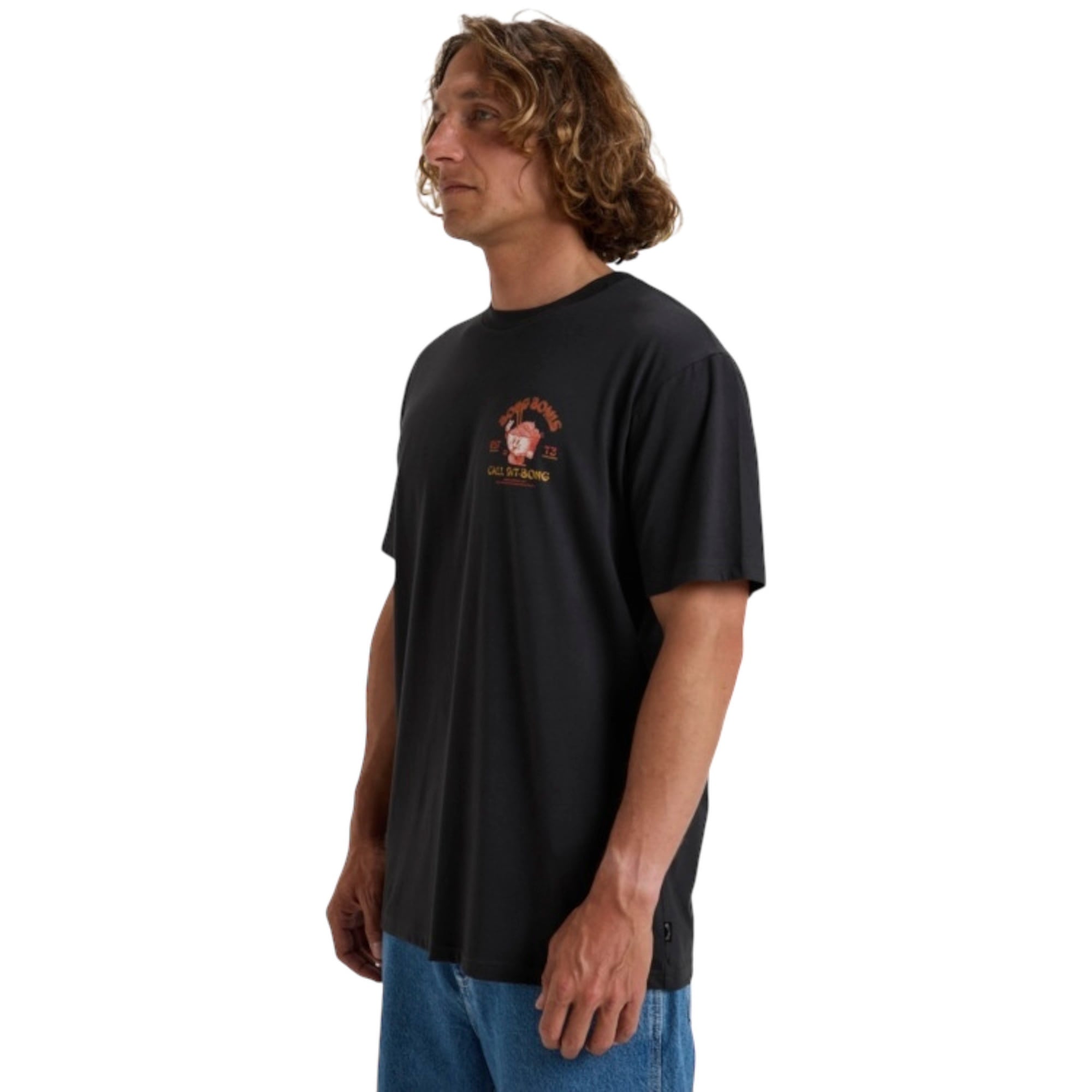 Billabong Lunch Break Ss Erkek Siyah Tişört