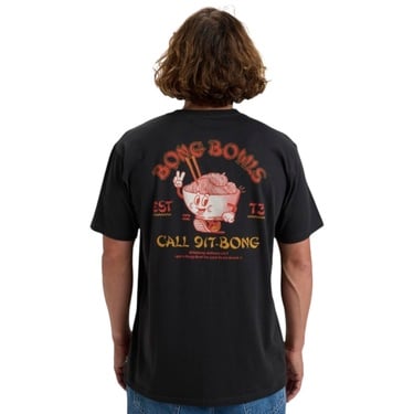  Billabong Lunch Break Ss Erkek Siyah Tişört