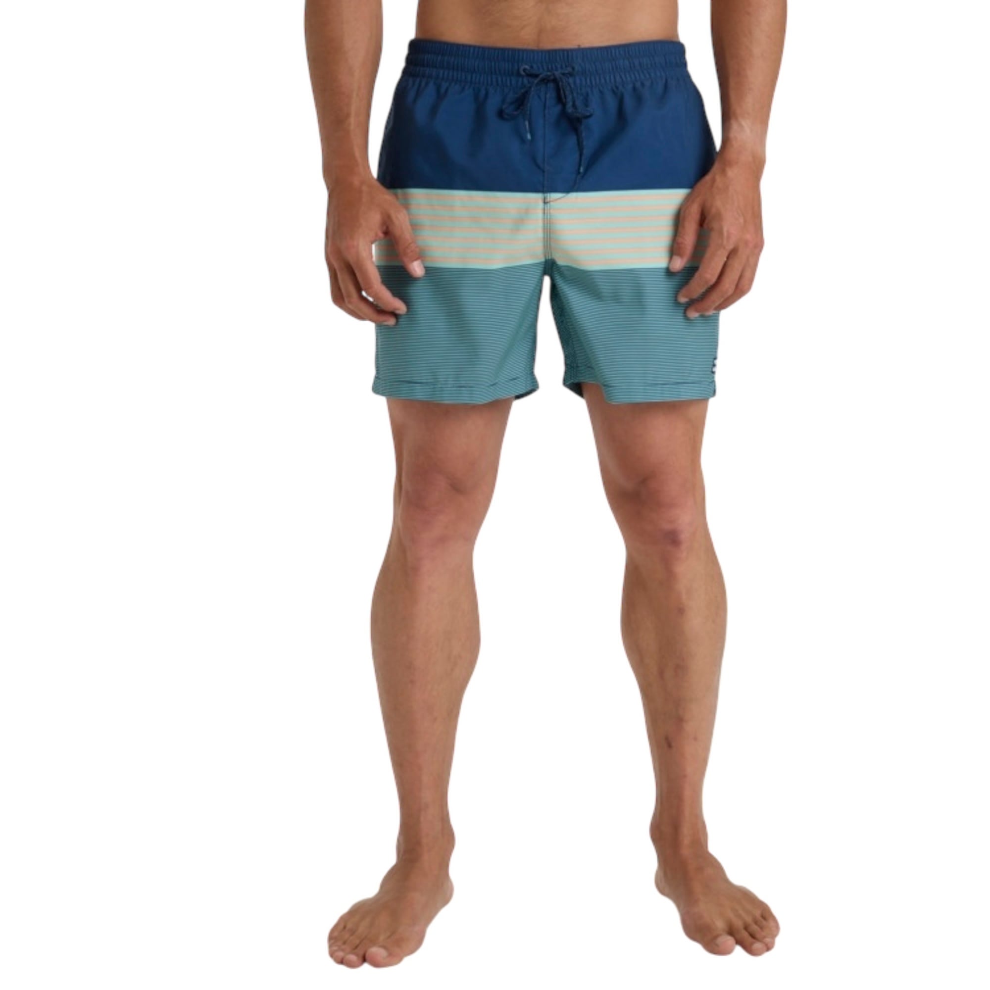 Billabong All Day Stripe Lb Erkek Mavi Volley Short