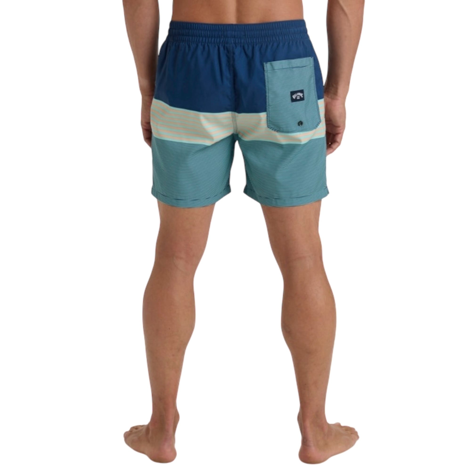 Billabong All Day Stripe Lb Erkek Mavi Volley Short