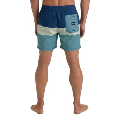  Billabong All Day Stripe Lb Erkek Mavi Volley Short
