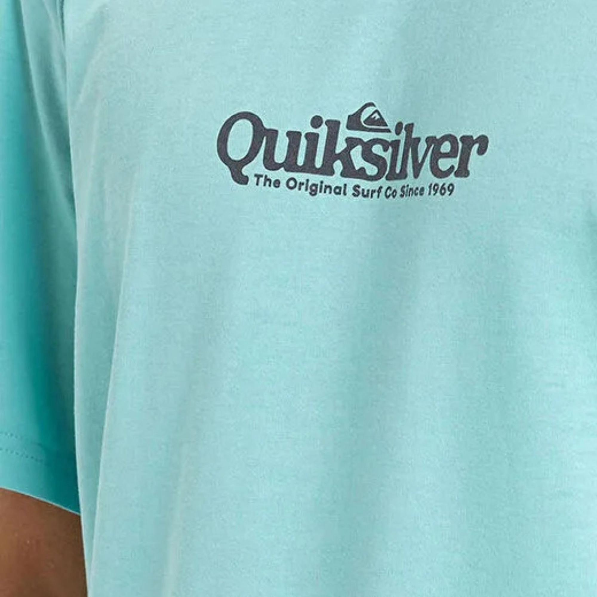 Quiksilver Fineline Erkek Mavi Tişört