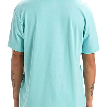  Quiksilver Fineline Erkek Mavi Tişört