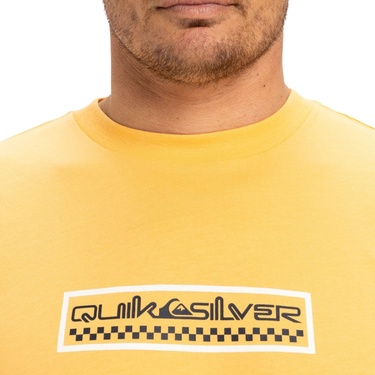  Quiksilver Ev Sun Dagger Erkek Sarı Tişört