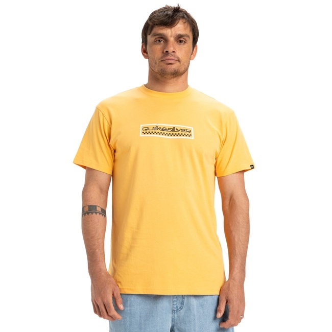  Quiksilver Ev Sun Dagger Erkek Sarı Tişört