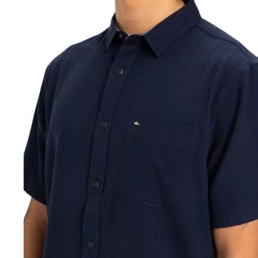  Quiksilver Time Box Erkek Mavi Gömlek