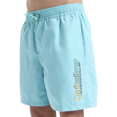  Quiksilver Spl Fineline Yth 14 Erkek Çocuk Mavi Volley Short