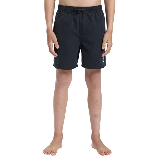  Quiksilver Spl Fineline Yth 14 Erkek Çocuk Siyah Volley Short