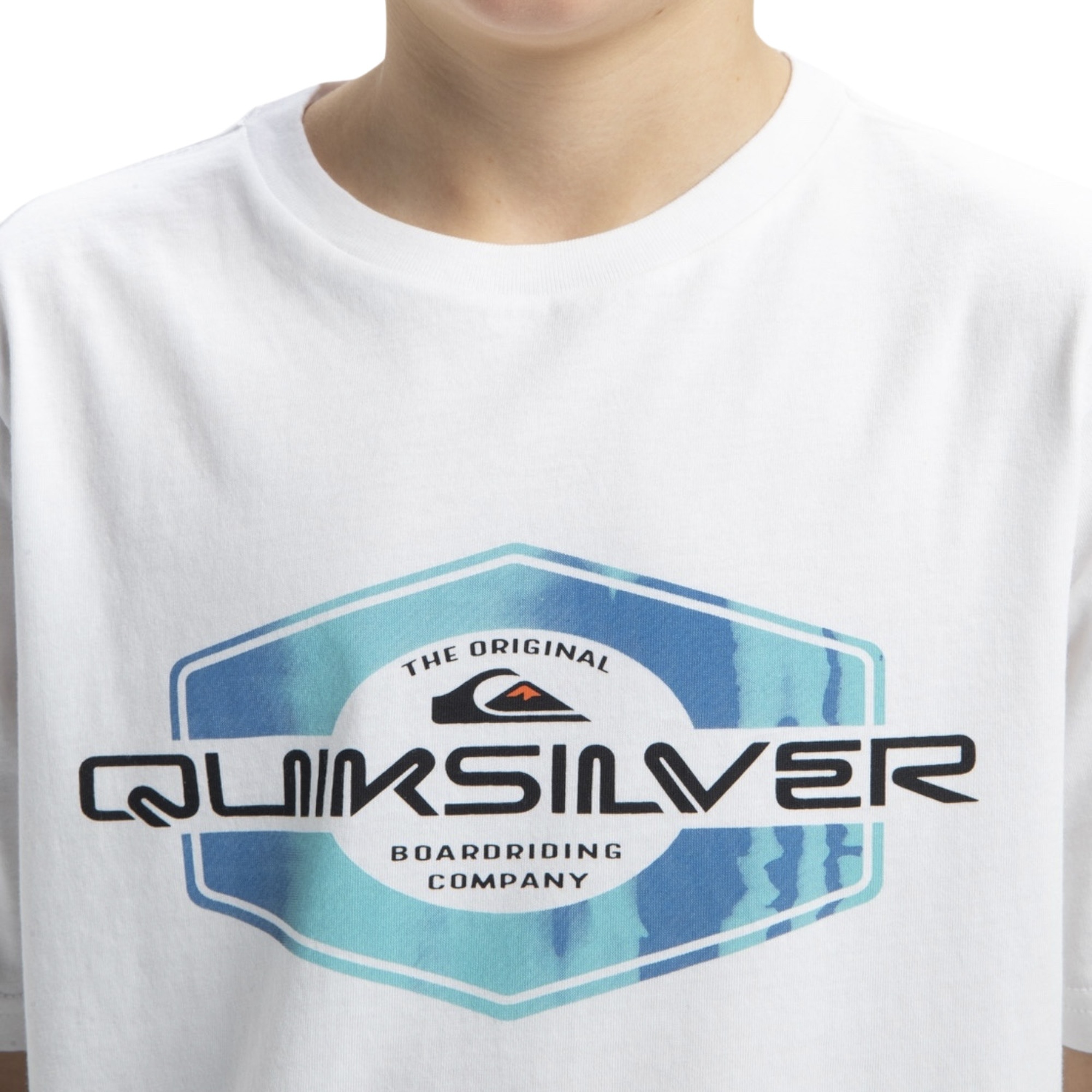 Quiksilver Ev Locked Up Yth Erkek Çocuk Beyaz Tişört