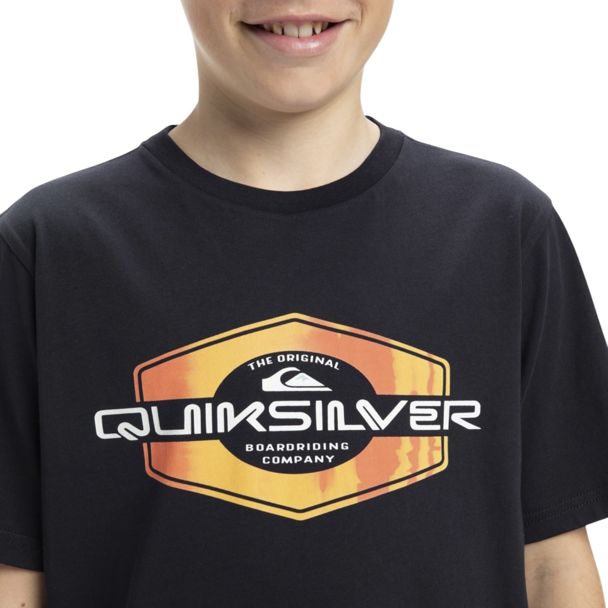 Quiksilver Ev Locked Up Yth Erkek Çocuk Mavi Tişört