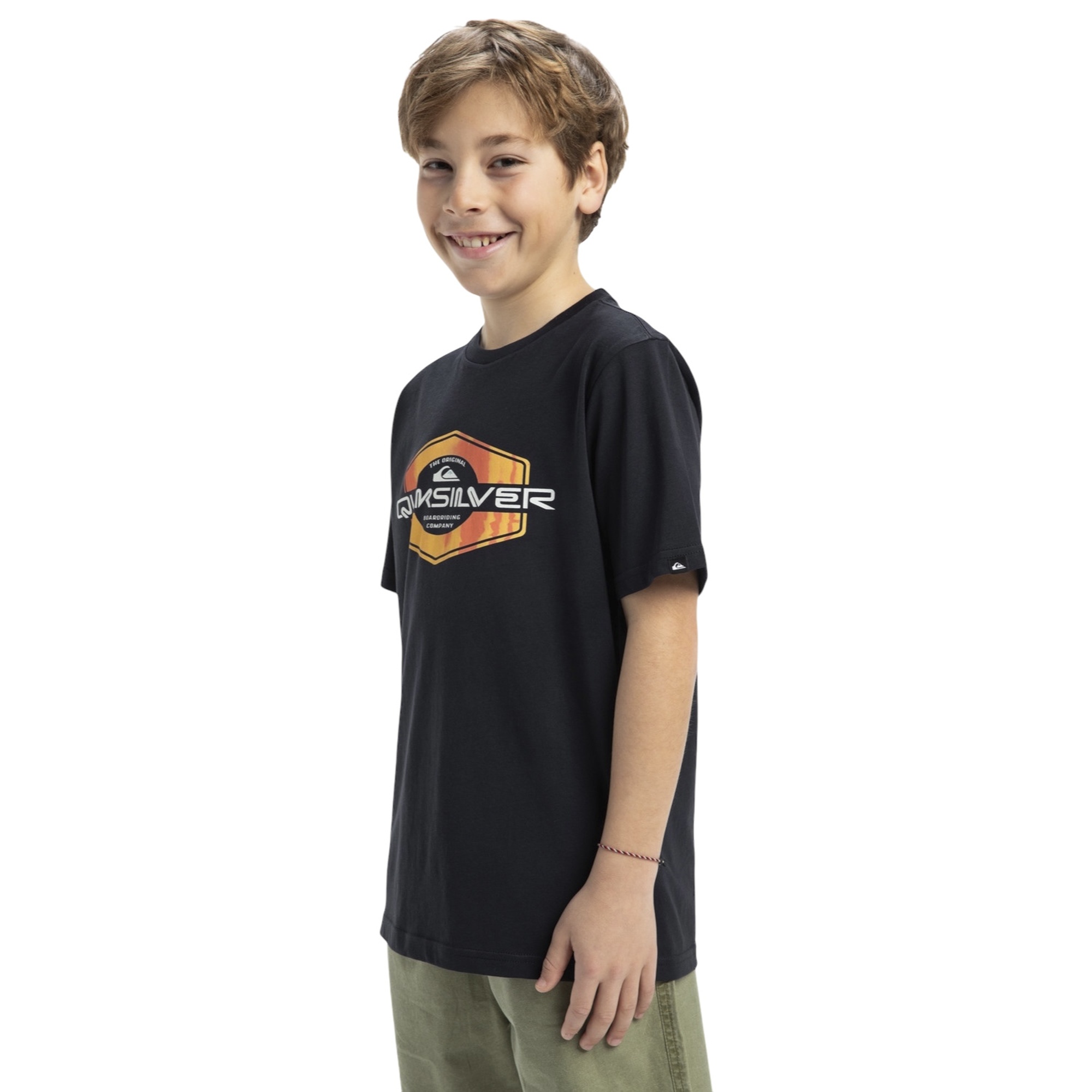 Quiksilver Ev Locked Up Yth Erkek Çocuk Mavi Tişört