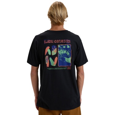  Billabong Abstract Trip Ss Erkek Siyah Tişört
