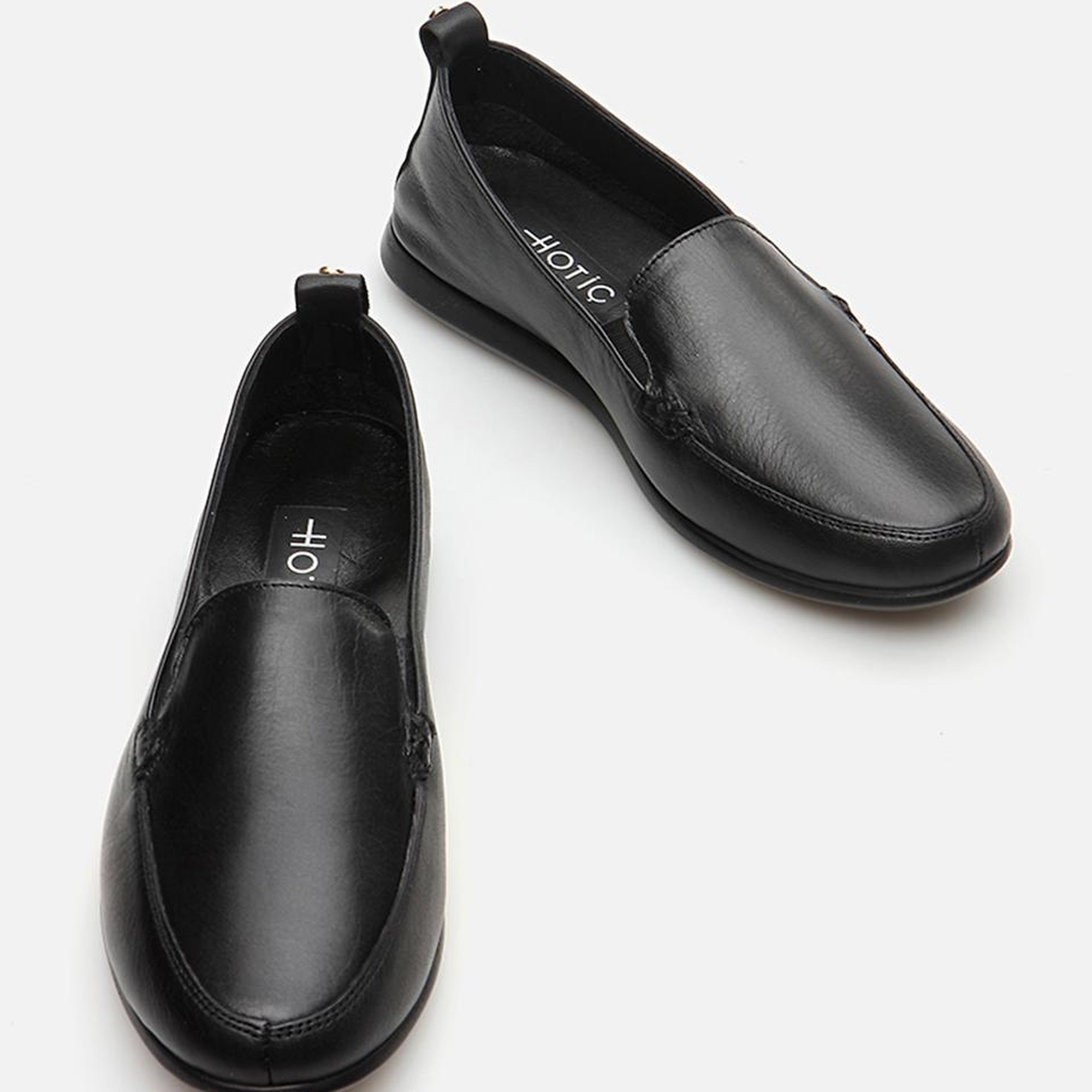 Kadın Deri Siyah Loafer