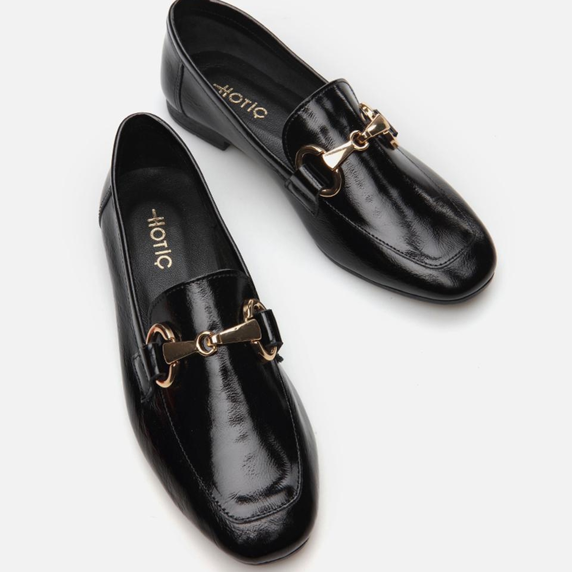 Kadın Deri Siyah Loafer