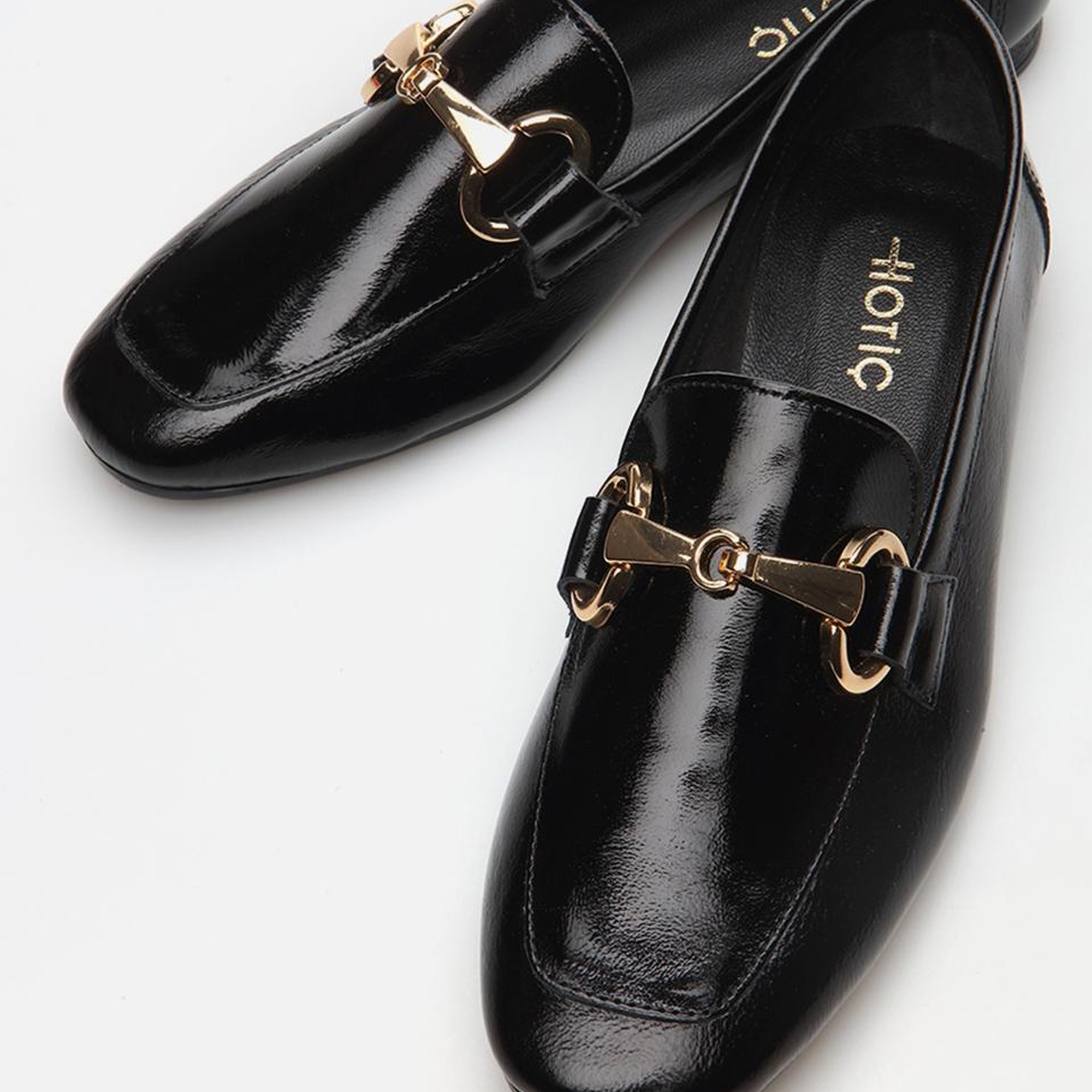 Kadın Deri Siyah Loafer