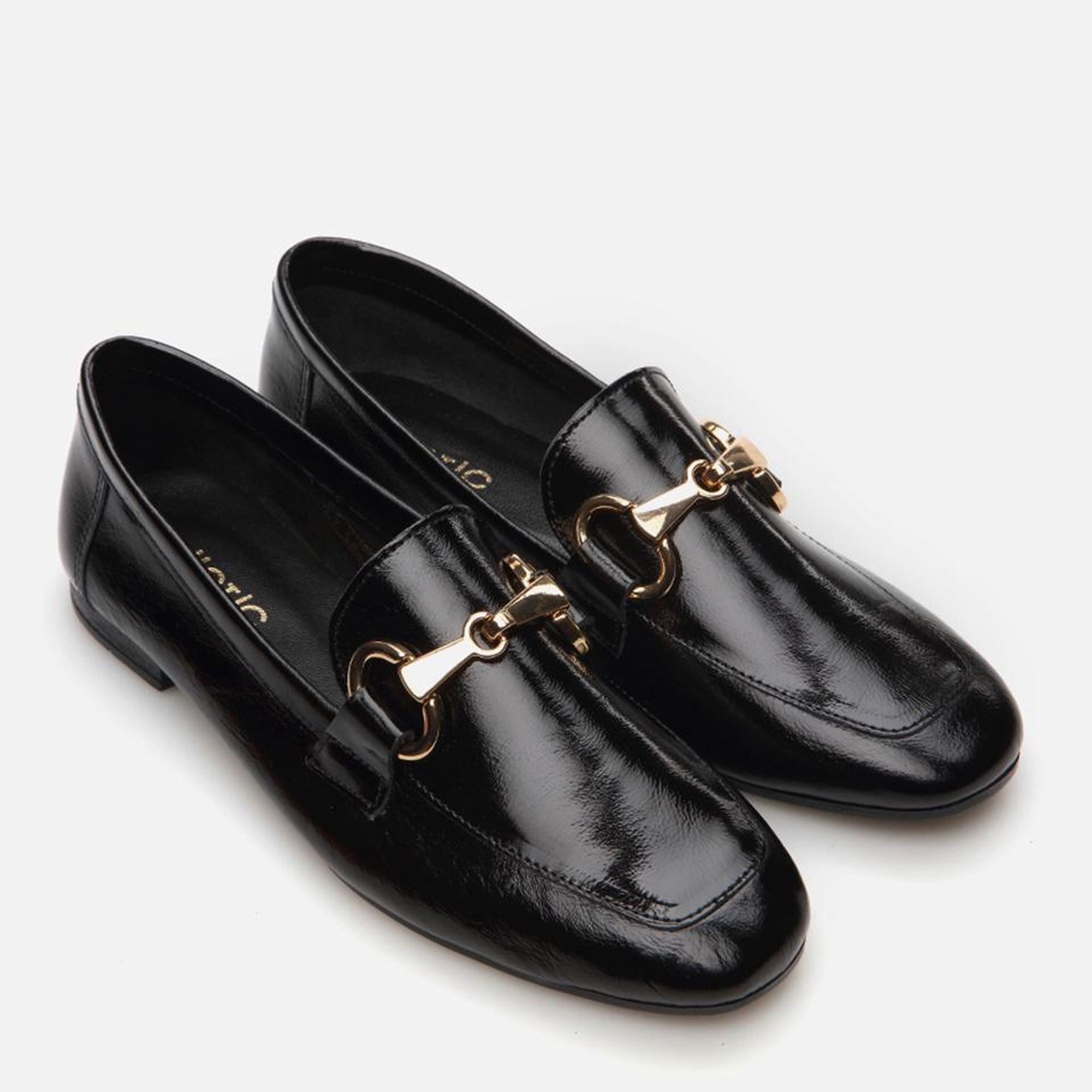 Kadın Deri Siyah Loafer