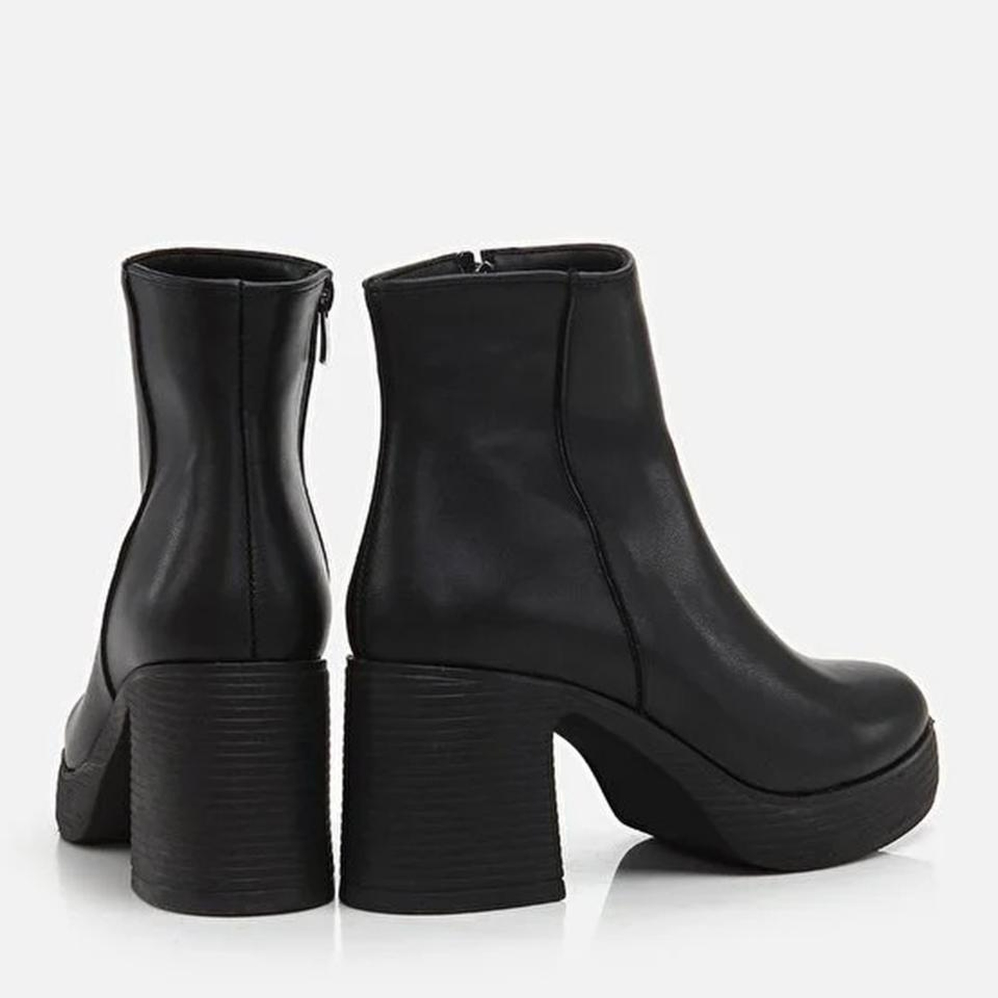 Kadın Siyah Yaya Yüksek Topuklu Bot