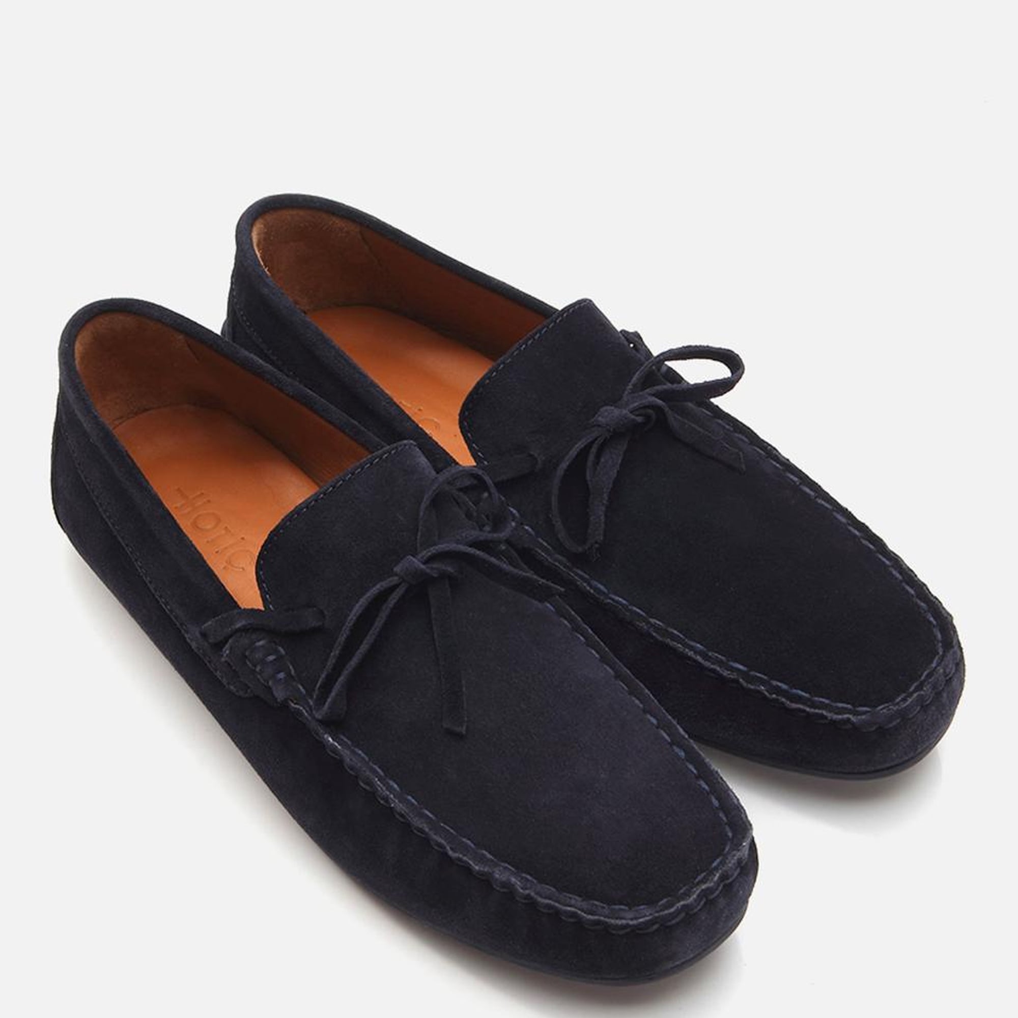 Erkek Deri Lacivert Loafer