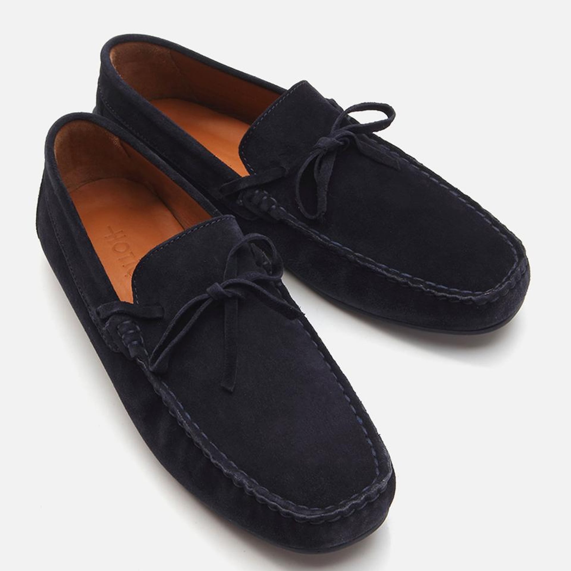 Erkek Deri Lacivert Loafer