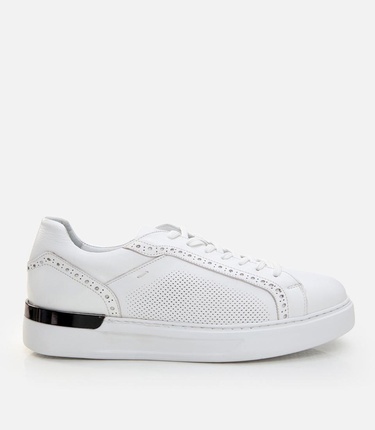  Erkek Deri Beyaz Günlük Ayakkabı