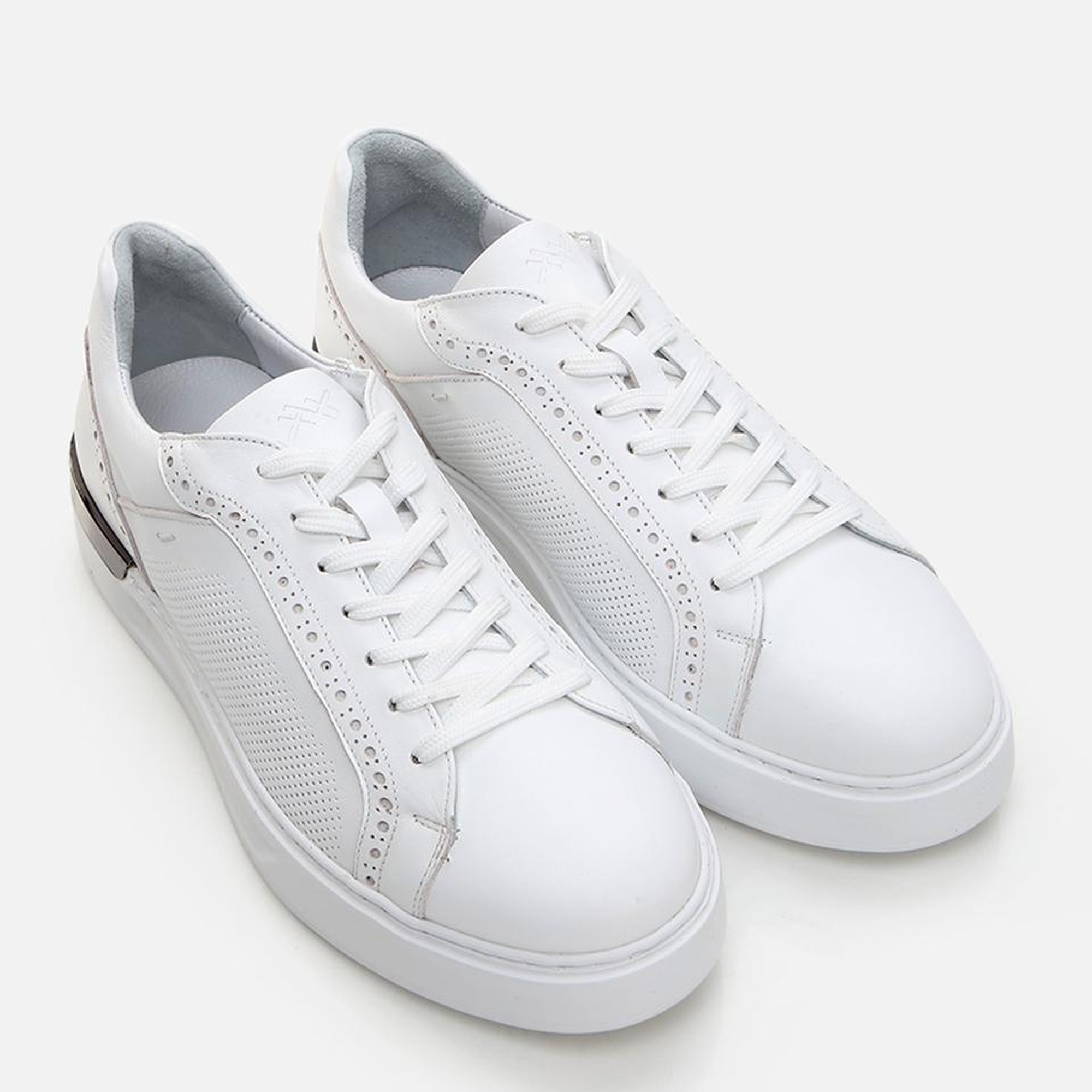 Erkek Deri Beyaz Günlük Ayakkabı