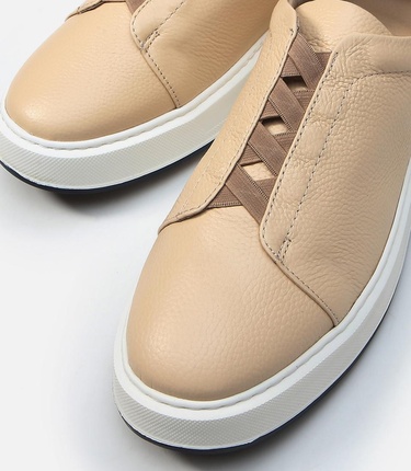  Erkek Deri Bej Günlük Ayakkabı