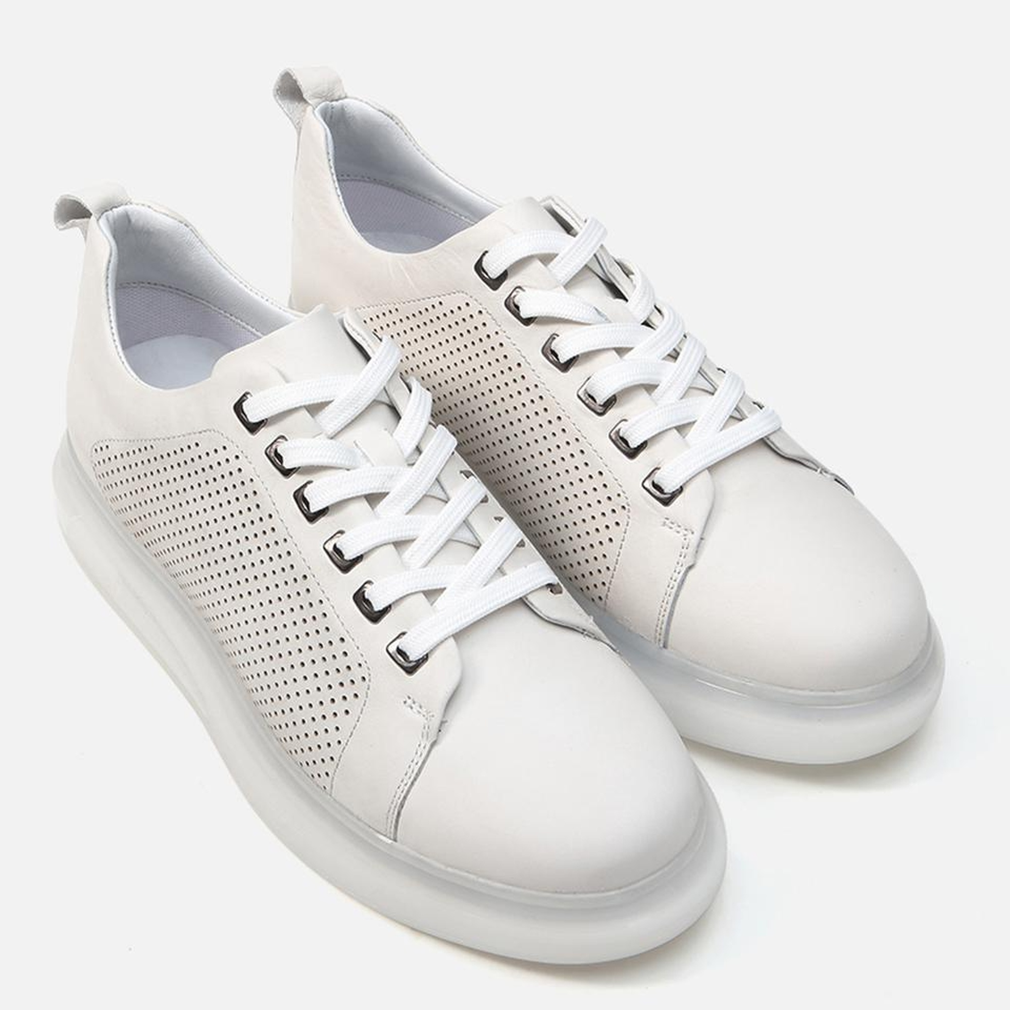 Erkek Deri Bej Günlük Ayakkabı