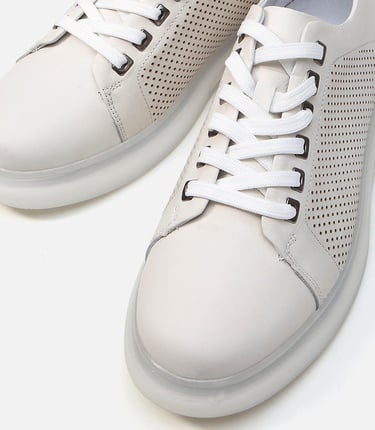  Erkek Deri Bej Günlük Ayakkabı