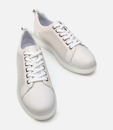  Erkek Deri Bej Günlük Ayakkabı