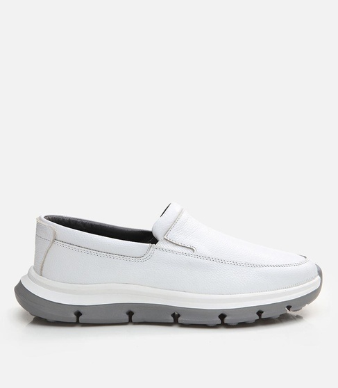  Erkek Deri Beyaz Spor Ayakkabı