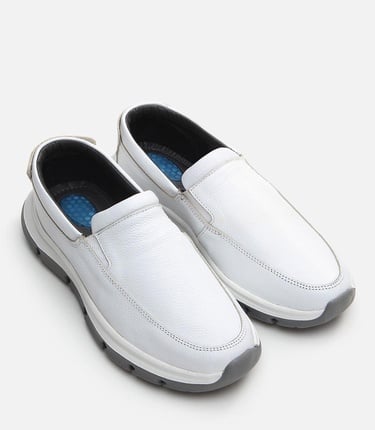  Erkek Deri Beyaz Spor Ayakkabı