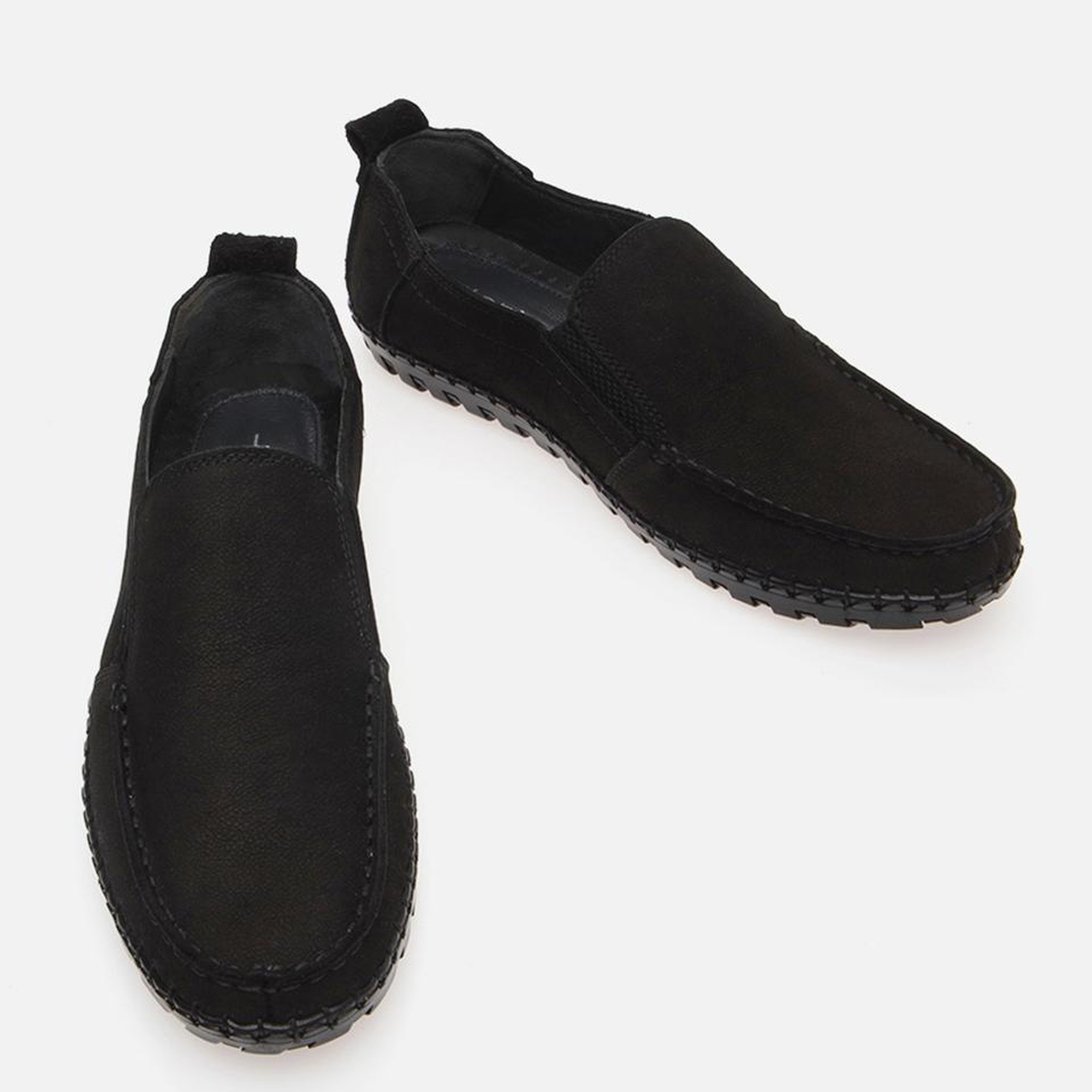 Erkek Deri Siyah Günlük Ayakkabı