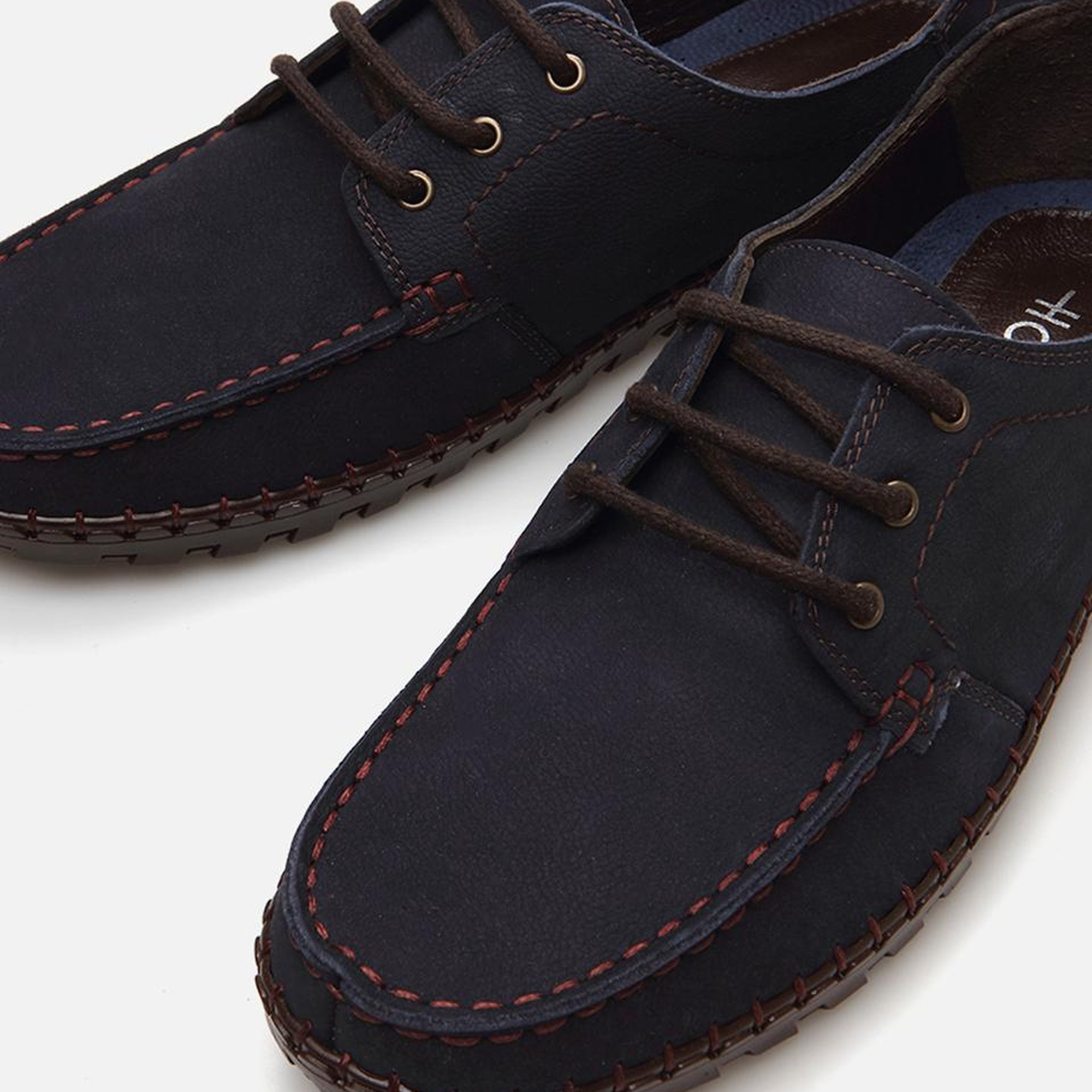 Erkek Deri Lacivert Günlük Ayakkabı