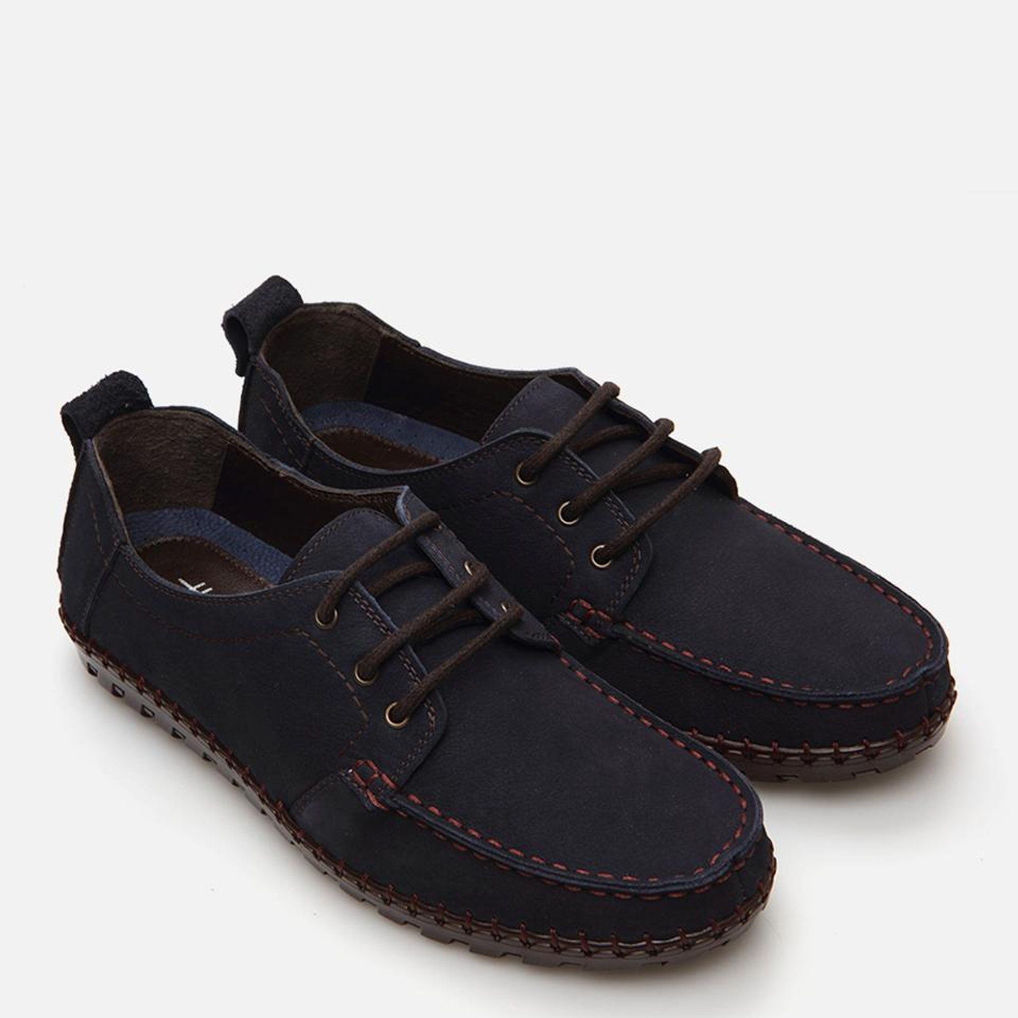 Erkek Deri Lacivert Günlük Ayakkabı