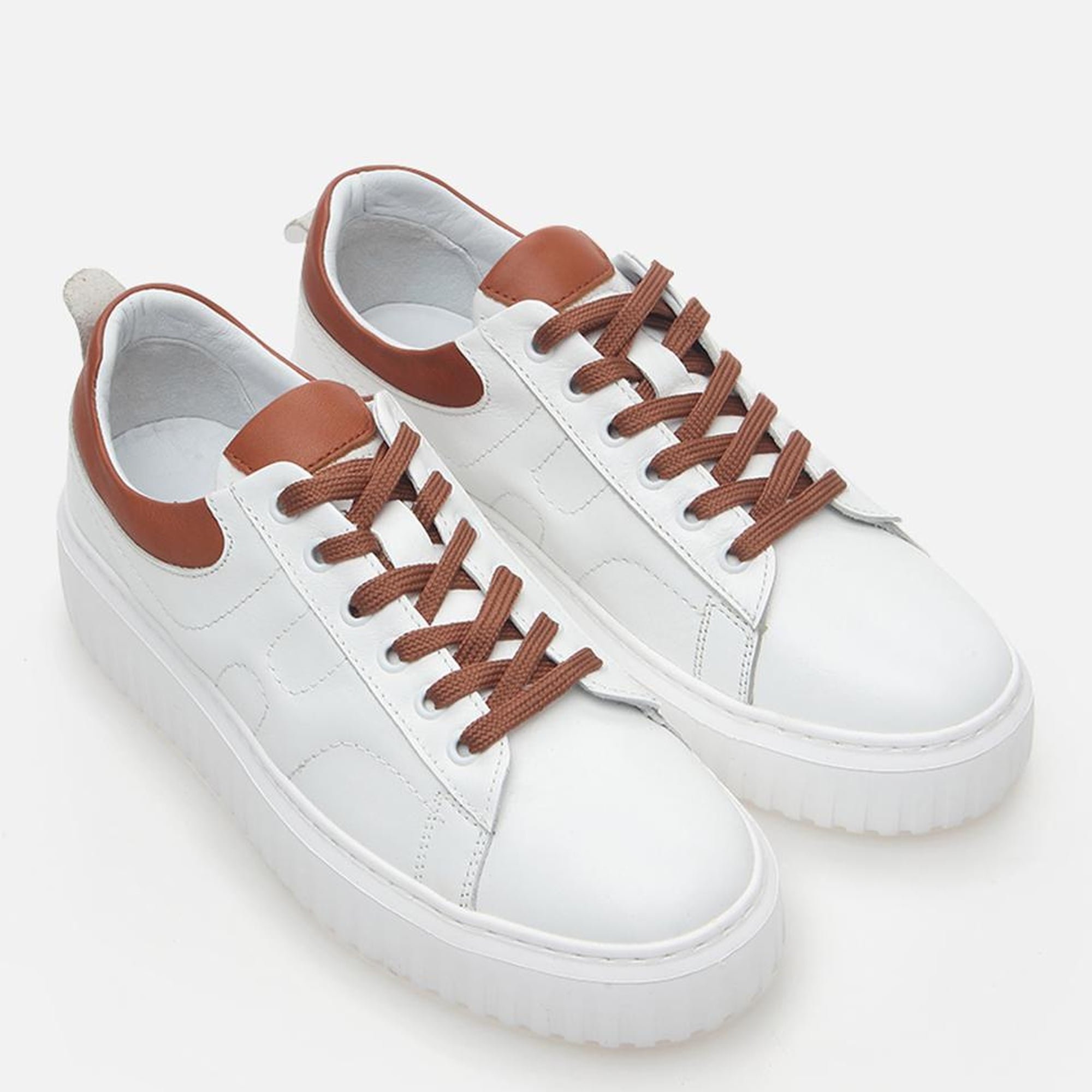 Erkek Deri Beyaz Günlük Ayakkabı