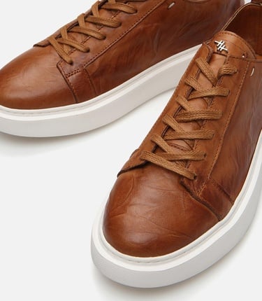  Erkek Deri Taba Günlük Ayakkabı