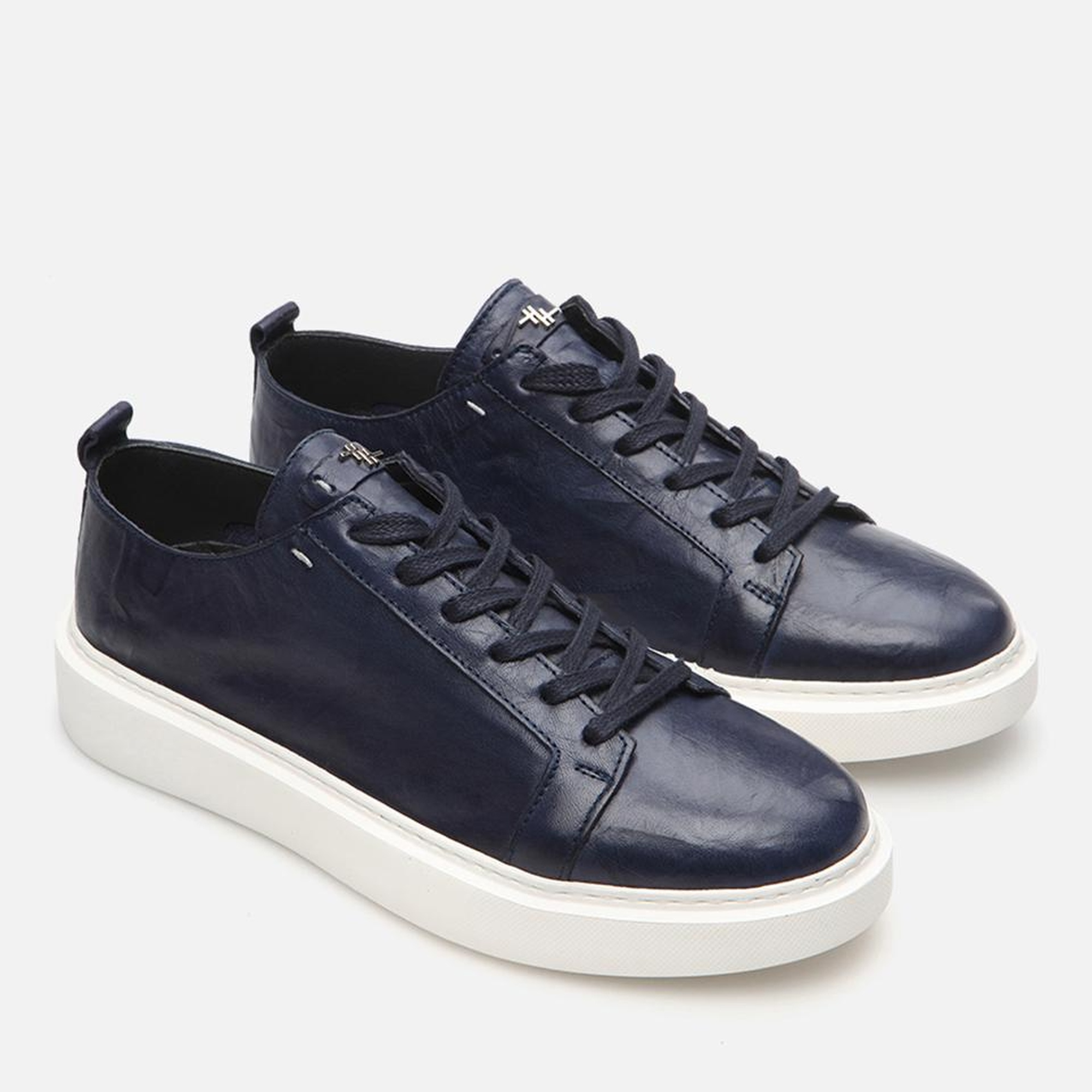 Erkek Deri Lacivert Günlük Ayakkabı