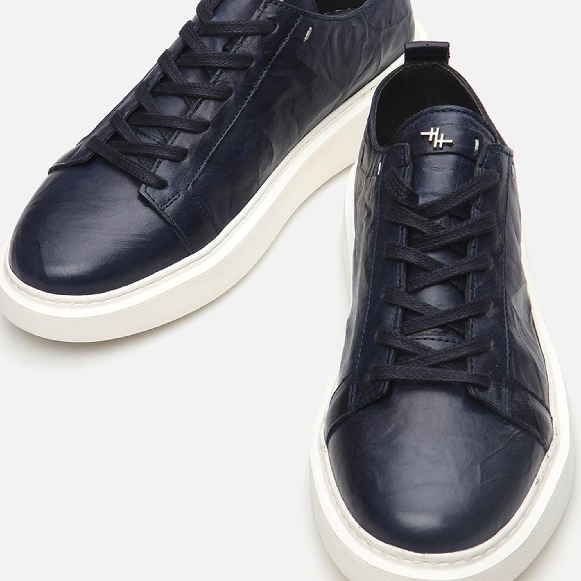 Erkek Deri Lacivert Günlük Ayakkabı