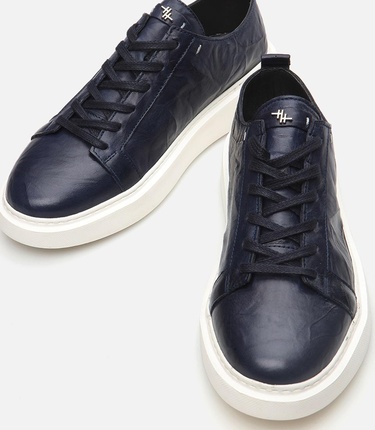  Erkek Deri Lacivert Günlük Ayakkabı