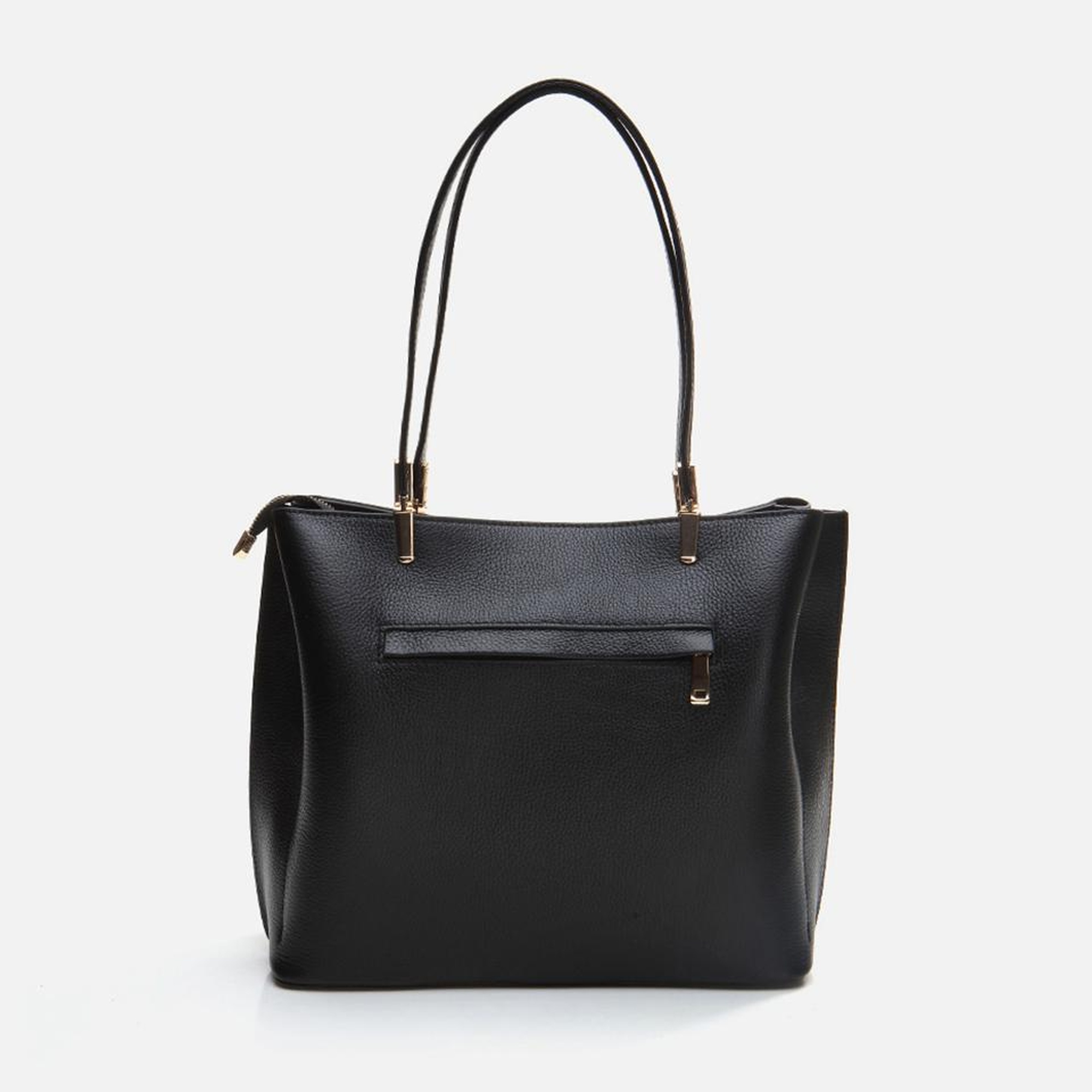 Kadın Deri Siyah Omuz Çantası