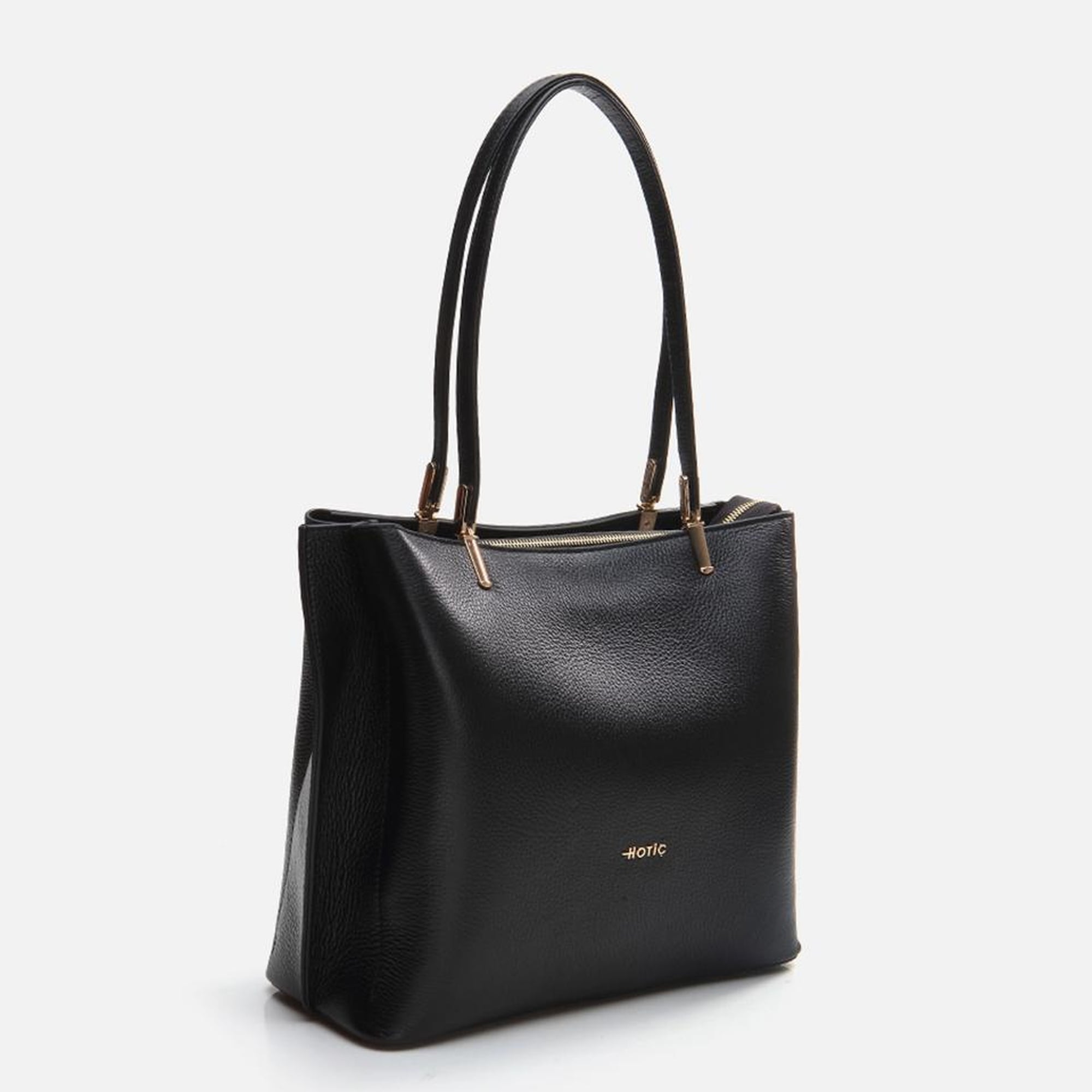 Kadın Deri Siyah Omuz Çantası