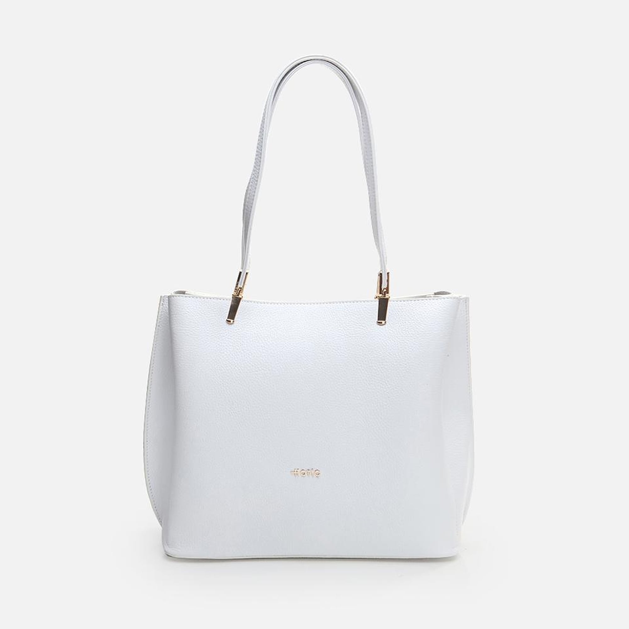 Kadın Deri Beyaz Omuz Çantası