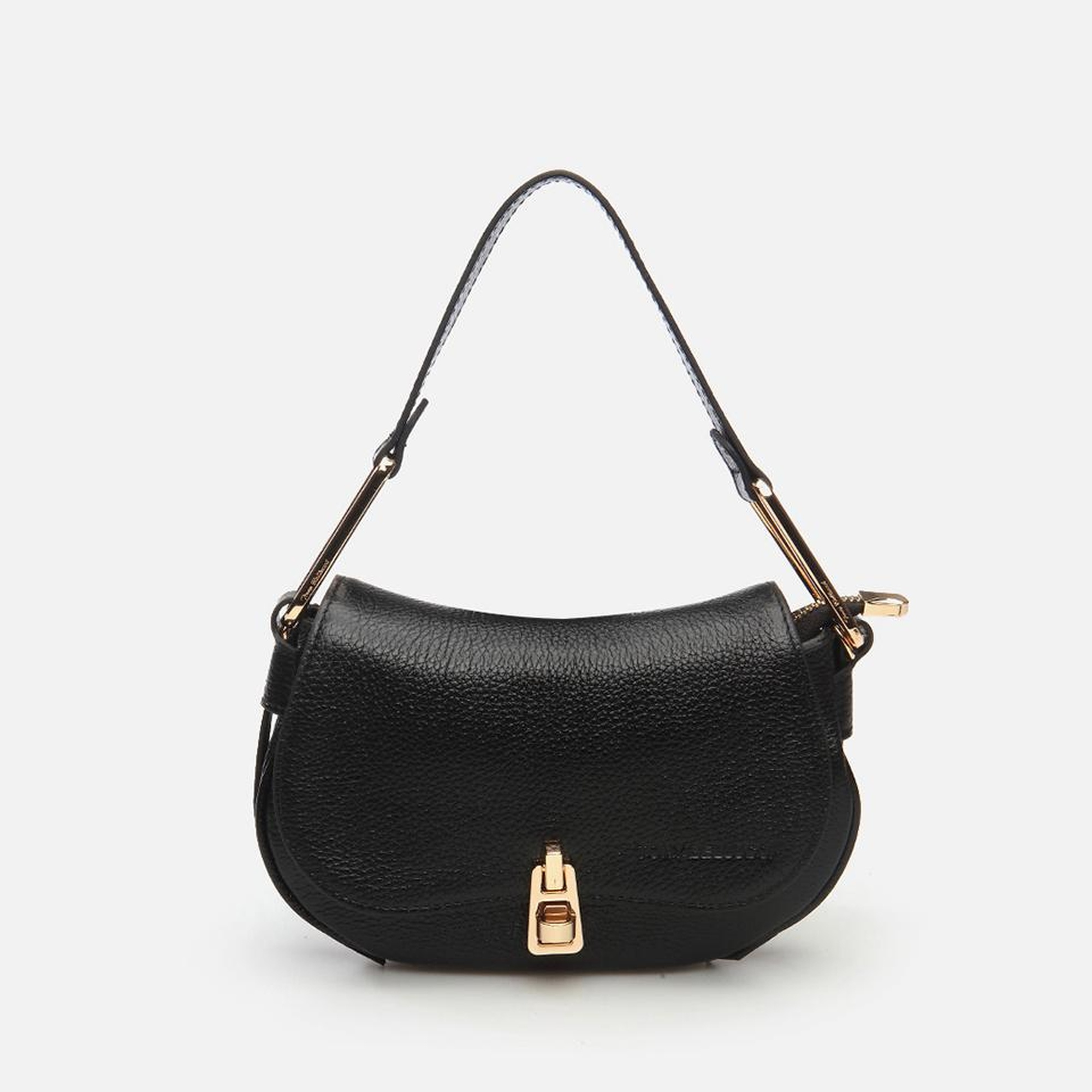 Kadın Deri Siyah Omuz Çantası