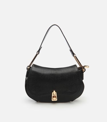  Kadın Deri Siyah Omuz Çantası