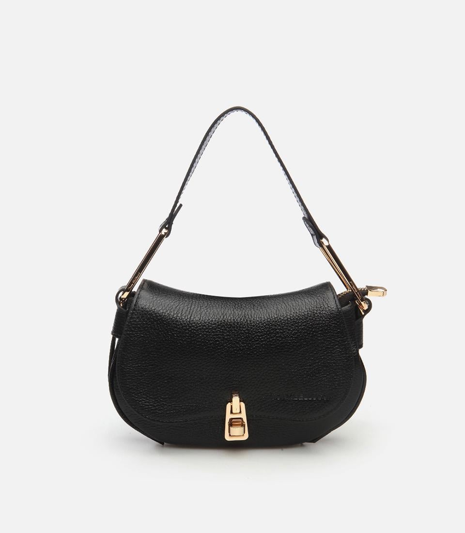  Kadın Deri Siyah Omuz Çantası